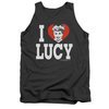 I Love Lucy Tank Top Black Tanktop