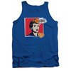 I Love Lucy Tank Top I Love Worhol Omg Royal Blue Tanktop