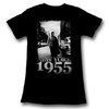 James Dean Juniors Shirt New York 1955 Black Tee T-Shirt