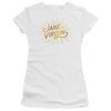 Jane The Virgin Juniors Shirt Golden Logo White Tee T-Shirt