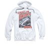 Jaws Hoodie Block Chum White Sweatshirt Hoody