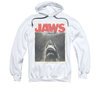 Jaws Hoodie Block Classic Fear White Sweatshirt Hoody