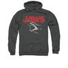 Jaws Hoodie Cracked Jaw Charcoal Sweatshirt Hoody