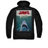 Jaws Hoodie Lined Poster Black Sweatshirt Hoody