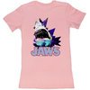 Jaws Juniors Shirt Electric Jaws Pink Tee T-Shirt