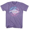 Jaws Shirt Amity Island Surf Heather Purple T-Shirt