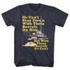 Jaws Shirt Barrels Heather Charcoal T-Shirt