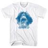 Jaws Shirt Blue Cloud White T-Shirt