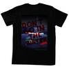 Jaws Shirt Boating At Night Black T-Shirt