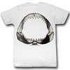 Jaws Shirt Jaws Adult White Tee T-Shirt