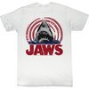 Jaws Shirt Jaws Spiral Adult White Tee T-Shirt