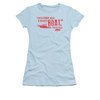 Jaws Shirt Juniors Bigger Boat Light Blue T-Shirt