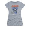 Jaws Shirt Juniors Comic Splash Athletic Heather T-Shirt