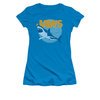 Jaws Shirt Juniors Day Glow Turquoise T-Shirt