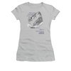 Jaws Shirt Juniors Doll&#039;s Eyes Silver T-Shirt