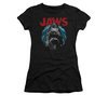 Jaws Shirt Juniors Water Circle Black T-Shirt