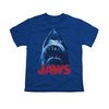 Jaws Shirt Kids From Below Royal Blue T-Shirt