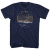 Jaws Shirt Late Swim Navy Blue T-Shirt