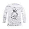 Jaws Shirt Locals Only Long Sleeve White Tee T-Shirt