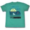 Jaws Shirt Sand Surf &amp; Sharks Heather Jade T-Shirt