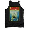 Jaws Shirt Tank Top Bright Black Tanktop