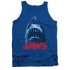 Jaws Shirt Tank Top From Below Royal Blue Tanktop