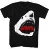 Jaws Shirt White Shark Black T-Shirt