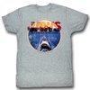 Jaws Shirt You Will Never Go In The Water Adult Grey Tee T-Shirt