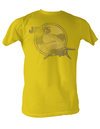 Jaws T-shirt Yellow Jaws Classic Adult Yellow Tee Shirt