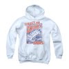 Jaws Youth Hoodie Block Chum White Kids Hoody