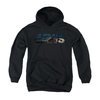 Jaws Youth Hoodie Logo Cut Out Black Kids Hoody