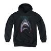 Jaws Youth Hoodie Terror In The Deep Black Kids Hoody