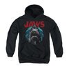 Jaws Youth Hoodie Water Circle Black Kids Hoody