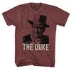 John Wayne Shirt The Duke Maroon T-Shirt