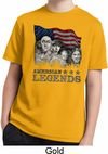 Kids Three Stooges Shirt Rushmorons Moisture Wicking Tee T-Shirt