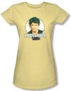 Knight Rider Juniors T-shirt Michael Knight Vintage Banana Tee Shirt