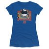 Kung Fu Panda 3 Juniors Shirt Kung Furry Royal Blue T-Shirt