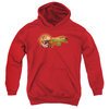 Kung Fu Panda 3 Kids Hoodie Po Logo Red Youth Hoody