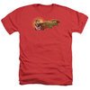 Kung Fu Panda 3 Shirt Po Logo Heather Red T-Shirt