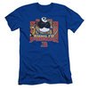 Kung Fu Panda 3 Slim Fit Shirt Kung Furry Royal Blue T-Shirt