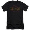 Kung Fu Panda 3 Slim Fit Shirt Skadoosh Black T-Shirt