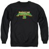 Kung Fu Panda 3 Sweatshirt Movie Logo Adult Black Sweat Shirt