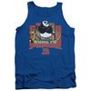 Kung Fu Panda 3 Tank Top Kung Furry Royal Blue Tanktop