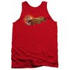 Kung Fu Panda 3 Tank Top Po Logo Red Tanktop