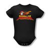 Kung Fu Panda Baby Logo Black Infant Babies Creeper