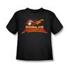 Kung Fu Panda Shirt Kids Logo Black Youth Tee T-Shirt