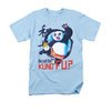 Kung Fu Panda Shirt Kung Fu Adult Light Blue Tee T-Shirt