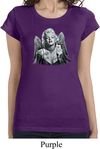 Ladies Marilyn Monroe Shirt Butterfly Longer Length Tee T-Shirt