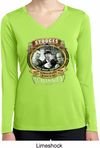 Ladies Shirt Moonshine Whiskey Dry Wicking Long Sleeve Tee