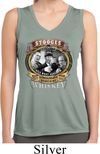 Ladies Shirt Moonshine Whiskey Sleeveless Moisture Wicking Tee